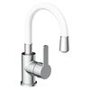 EISL Mitigeur de lavabo FLEXO chrome-blanc