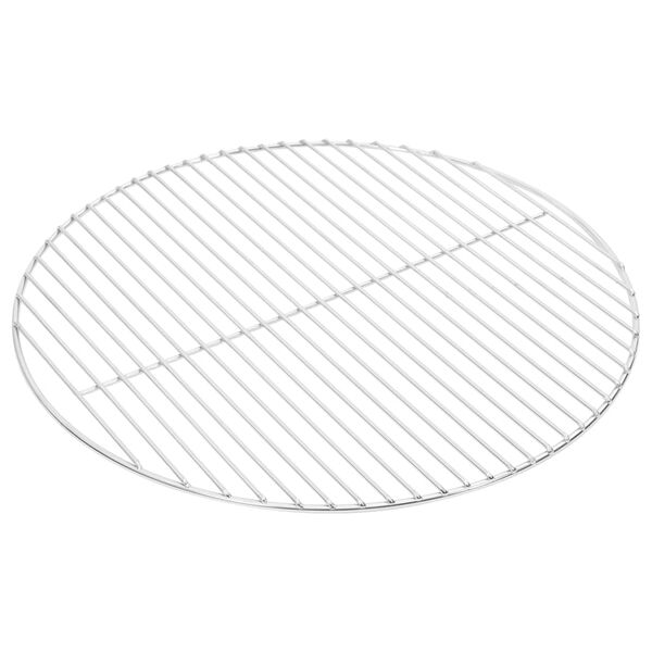 vidaXL Grille de barbecue ronde &Oslash;50 cm acier inoxydable 304