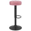 vidaXL Tabourets de bar lot de 2 rose velours