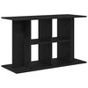 vidaXL Support d'aquarium Ch&ecirc;ne noir 100x40x60 cm Bois d'ing&eacute;nierie