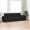 vidaXL Canap&eacute;-Lit 200cm Noir tissu