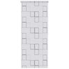 vidaXL Store roulant de douche 80x240 cm Carr&eacute;