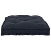 vidaXL Coussin de canap&eacute; sur palette Anthracite 120 x 80 x 12 cm Tissu