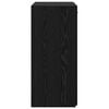 vidaXL Armoire de rangement avec tiroir Ch&ecirc;ne noir 80 x 42.5 x 93.5 cm