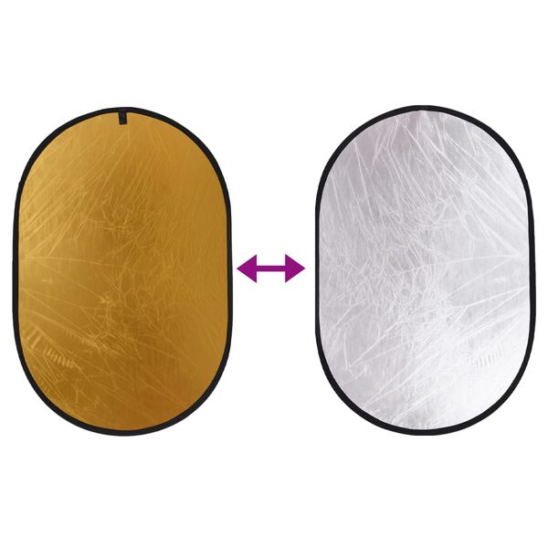 vidaXL Kit de studio photo avec &eacute;clairage &eacute;cran de fond et r&eacute;flecteur