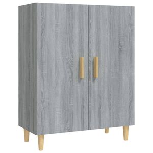 vidaXL Buffet Sonoma gris 70x34x90 cm Bois d'ing&eacute;nierie