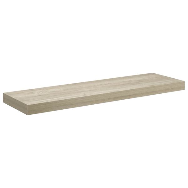 vidaXL &Eacute;tag&egrave;re flottante murale ch&ecirc;ne 80x23,5x3,8 cm MDF