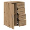 vidaXL Buffet Chêne artisanal 59 x 39 x 80 cm Bois d'ingénierie