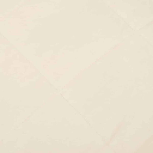 vidaXL Couverture lest&eacute;e Cr&egrave;me clair 120x180 cm 5 kg Tissu
