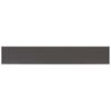 vidaXL T&ecirc;te de lit murale 12 pcs Gris 90 x 15 cm tissu