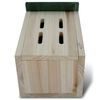 vidaXL Maison pour papillons 8 pcs Bois 14 x 15 x 22 cm