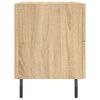 vidaXL Table de chevet ch&ecirc;ne sonoma 40x35x47,5 cm bois d&rsquo;ing&eacute;nierie