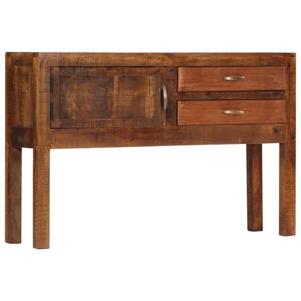 vidaXL Buffet 118x30x75 cm Bois de manguier massif