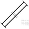 vidaXL Grille de S&eacute;curit&eacute; de Fen&ecirc;tre 115 x 30 cm Acier galvanis&eacute;
