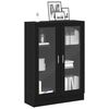vidaXL Bibliothèque chêne noir 82,5x30,5x115 cm bois d'ingénierie