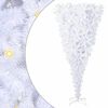 vidaXL Sapin de No&euml;l artificiel avec 300 LED Blanc 180 cm PVC et Acier