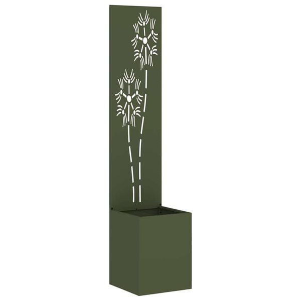 vidaXL &Eacute;cran de confidentialit&eacute; de jardin Vert olive 32 x 150 cm