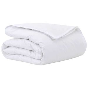 vidaXL Duvet 2-en-1 Blanc 135 x 200 cm Plume