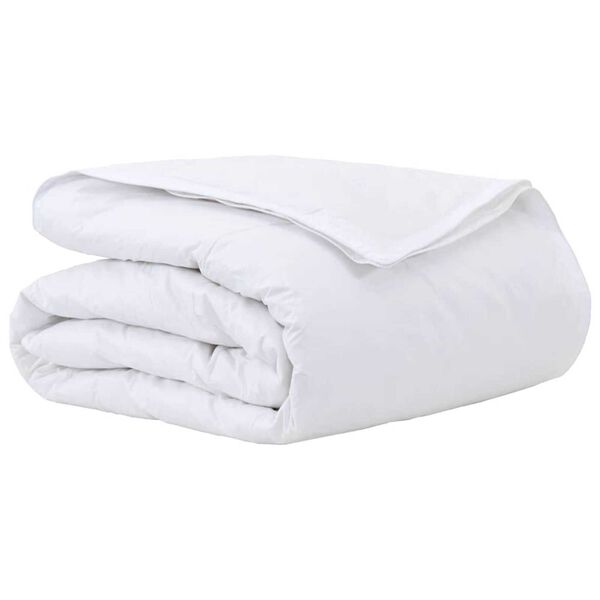 vidaXL Duvet 2-en-1 Blanc 135 x 200 cm Plume