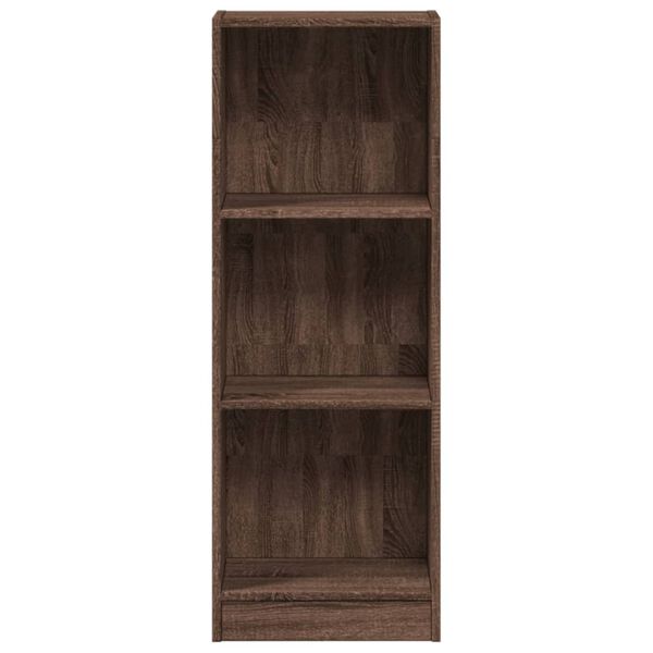 vidaXL Bibliothèque chêne marron 40x24x109 cm bois d'ingénierie