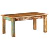 vidaXL Table basse 100x55x45 cm bois de r&eacute;cup&eacute;ration massif