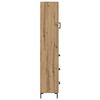 vidaXL Haut Armoire avec tiroir Ch&ecirc;ne artisanal 69,5 x 34 x 180 cm