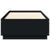 vidaXL Cadre de lit sans matelas noir 90x200 cm