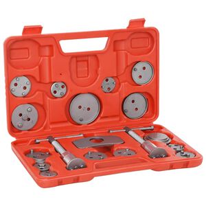 vidaXL Trousse &agrave; outils pour &eacute;triers de freins &agrave; disque 18 pcs