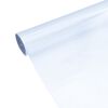 vidaXL Film pour fen&ecirc;tre statique d&eacute;poli gris 60x500cm PVC