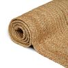 vidaXL Tapis de zone Beige 80 x 300 cm Jute