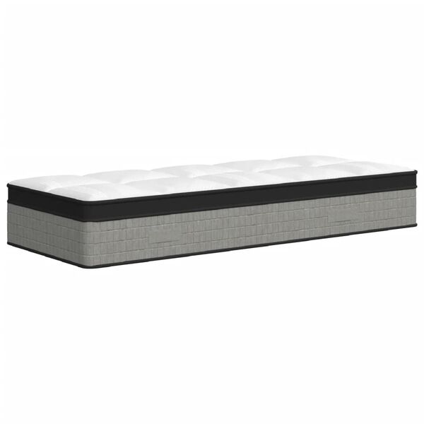 vidaXL Matelas &agrave; ressorts ensach&eacute;s moyen plus 90x190 cm