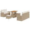vidaXL Ensemble de canap&eacute; de jardin 8 pc 7-Nombre de places