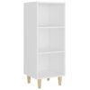 vidaXL Buffet Blanc 34,5x32,5x90 cm Bois d'ing&eacute;nierie