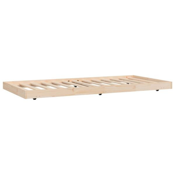 vidaXL Cadre de lit sans matelas 90x190 cm bois de pin massif