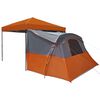 vidaXL Ensemble de Tentes de Camping 2 pcs Orange Taffetas et Tissu