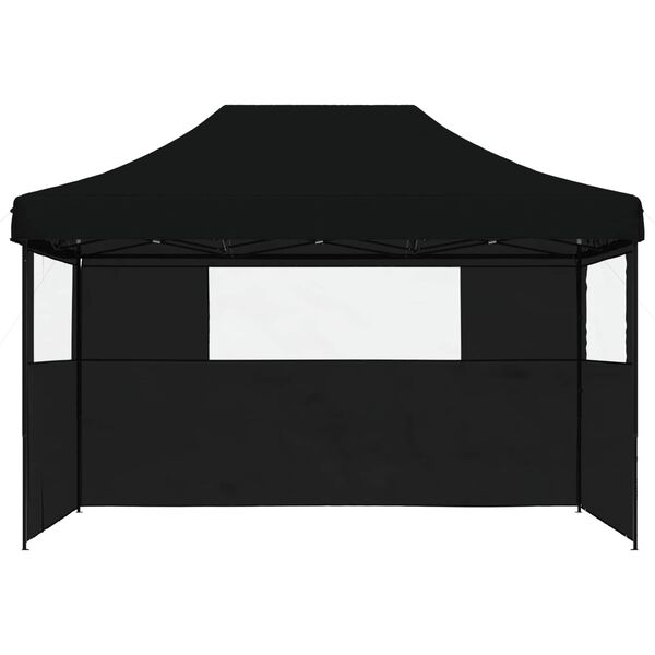 vidaXL Tente de f&ecirc;te Noir 279 x 410 x 315 cm Tissu Oxford