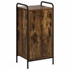 vidaXL Buffet Ch&ecirc;ne fum&eacute; 97 x 33 x 81 cm Bois d'ing&eacute;nierie
