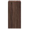 vidaXL Table de bar chêne marron 51x50x103,5 cm bois d'ingénierie