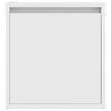 vidaXL Tables de chevet murales 2 pcs blanc 38x34x40 cm
