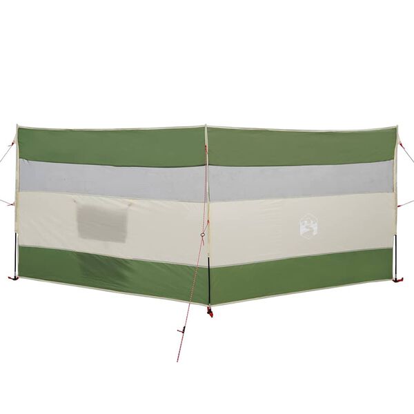 vidaXL Brise-vent de camping vert 340x130 cm imperm&eacute;able