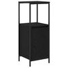 vidaXL Ensemble de mobilier de salle de bain 3 pcs Ch&ecirc;ne noir