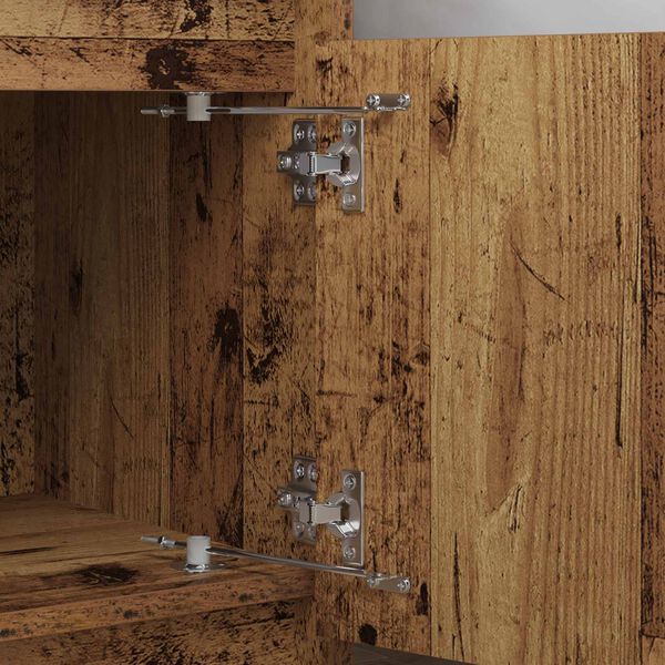 vidaXL Charni&egrave;re de support de couvercle 2 pcs Argent&eacute; Fer