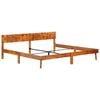 vidaXL Cadre de lit sans matelas bois massif 200x200 cm