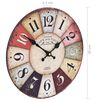 vidaXL Horloge murale vintage Color&eacute;e 30 cm