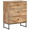 vidaXL Buffet Bois de teck recyclé 60x30x75 cm