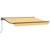 vidaXL Auvent r&eacute;tractable Sable 4 &times; 3 m Polyester et Aluminium
