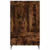 vidaXL Buffet haut ch&ecirc;ne fum&eacute; 69,5x31x115 cm bois d'ing&eacute;nierie