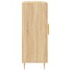 vidaXL Buffet ch&ecirc;ne sonoma 69,5x34x90 cm bois d'ing&eacute;nierie