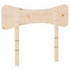 vidaXL T&ecirc;te de lit 75 cm bois massif de pin
