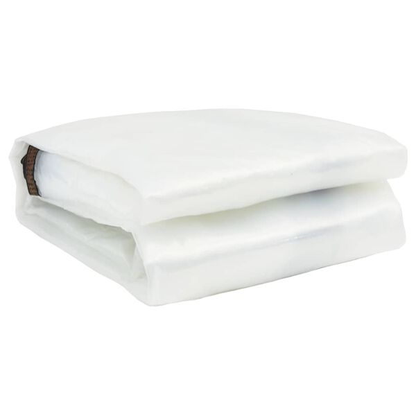 vidaXL B&acirc;che transparente avec &oelig;illets 8x12 m poly&eacute;thyl&egrave;ne